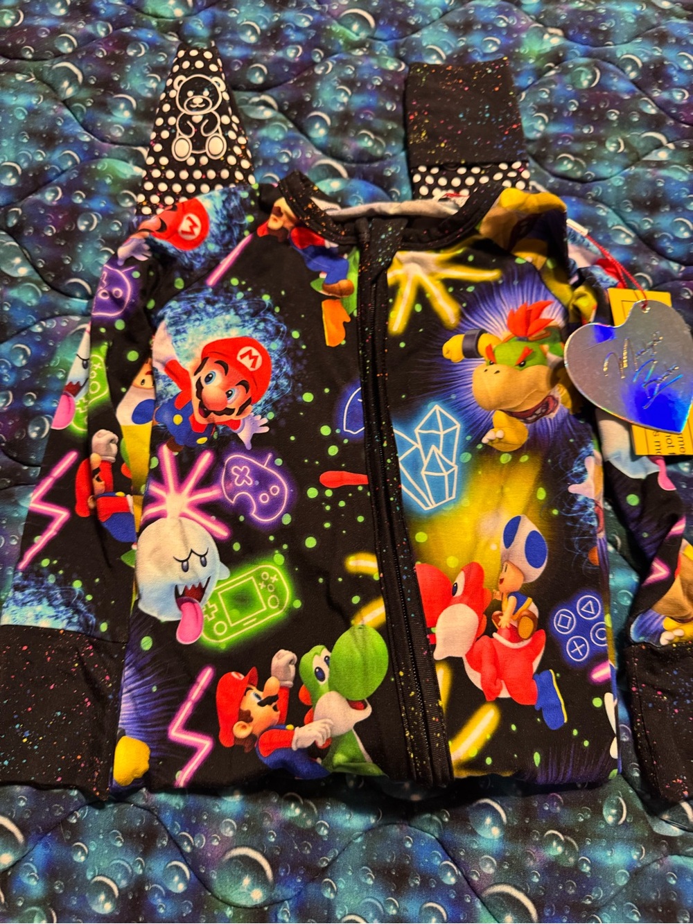 Super Mario Neon Galaxy Bamboo Zippy